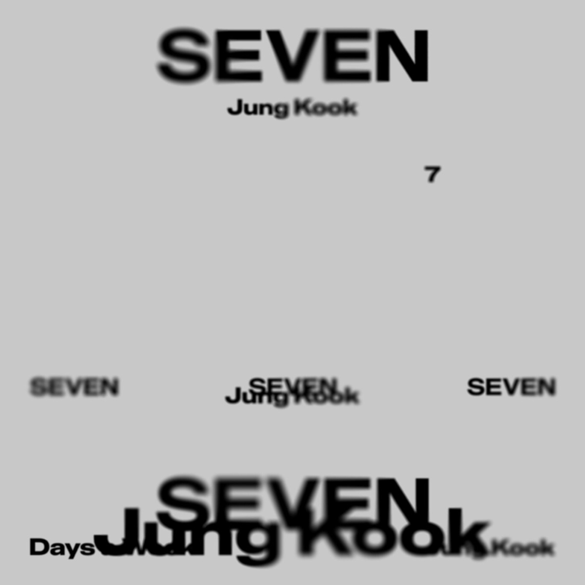 Seven (Instrumental) - Single by Jung Kook & Latto album cover