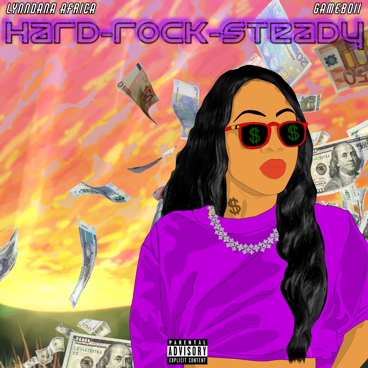 Hard~Rock~Steady... - Single by LynnDana Africa album cover