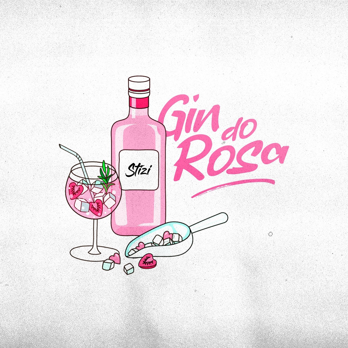 Gin do Rosa (feat. MC Movic) - Single by DJ Stizi album cover