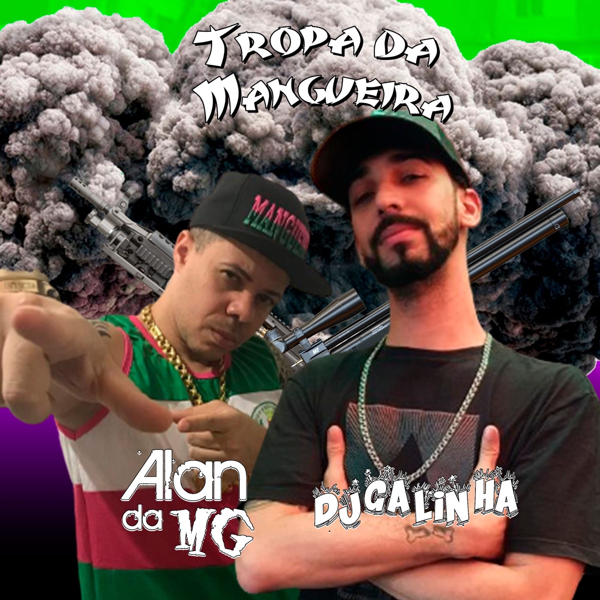 Tropa da Mangueira (feat. Dj Galinha) - Single by Mc Alan Da Mg album cover