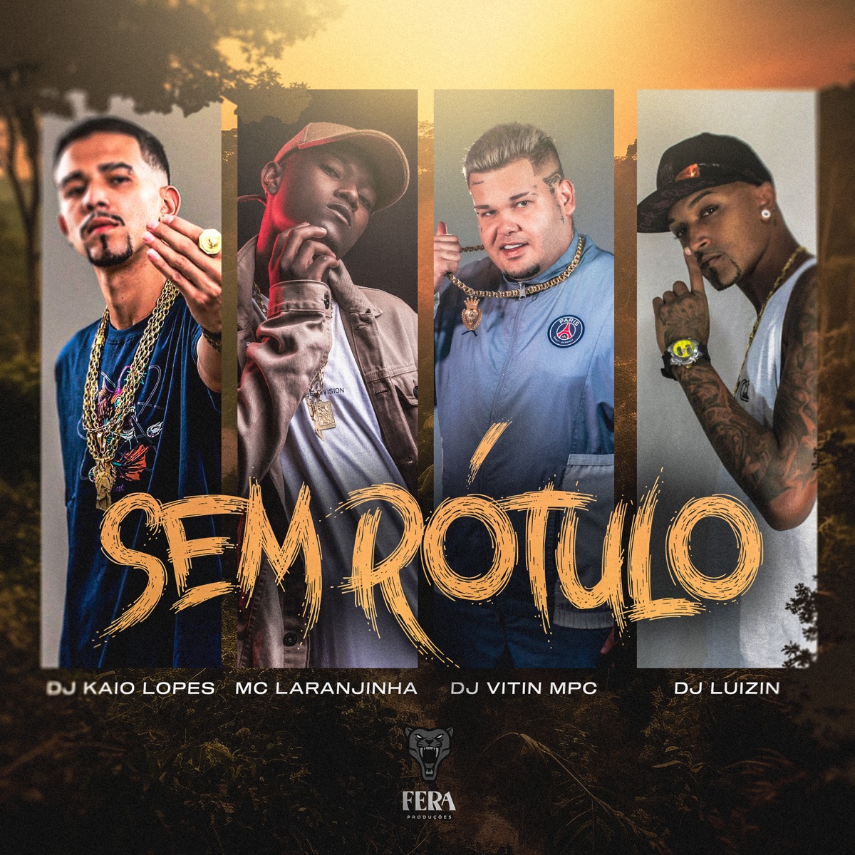 Sem Rótulo (feat. Dj Vitin Mpc) - Single by DJ LUIZIN, DJ KAIO LOPES & MC Laranjinha album cover