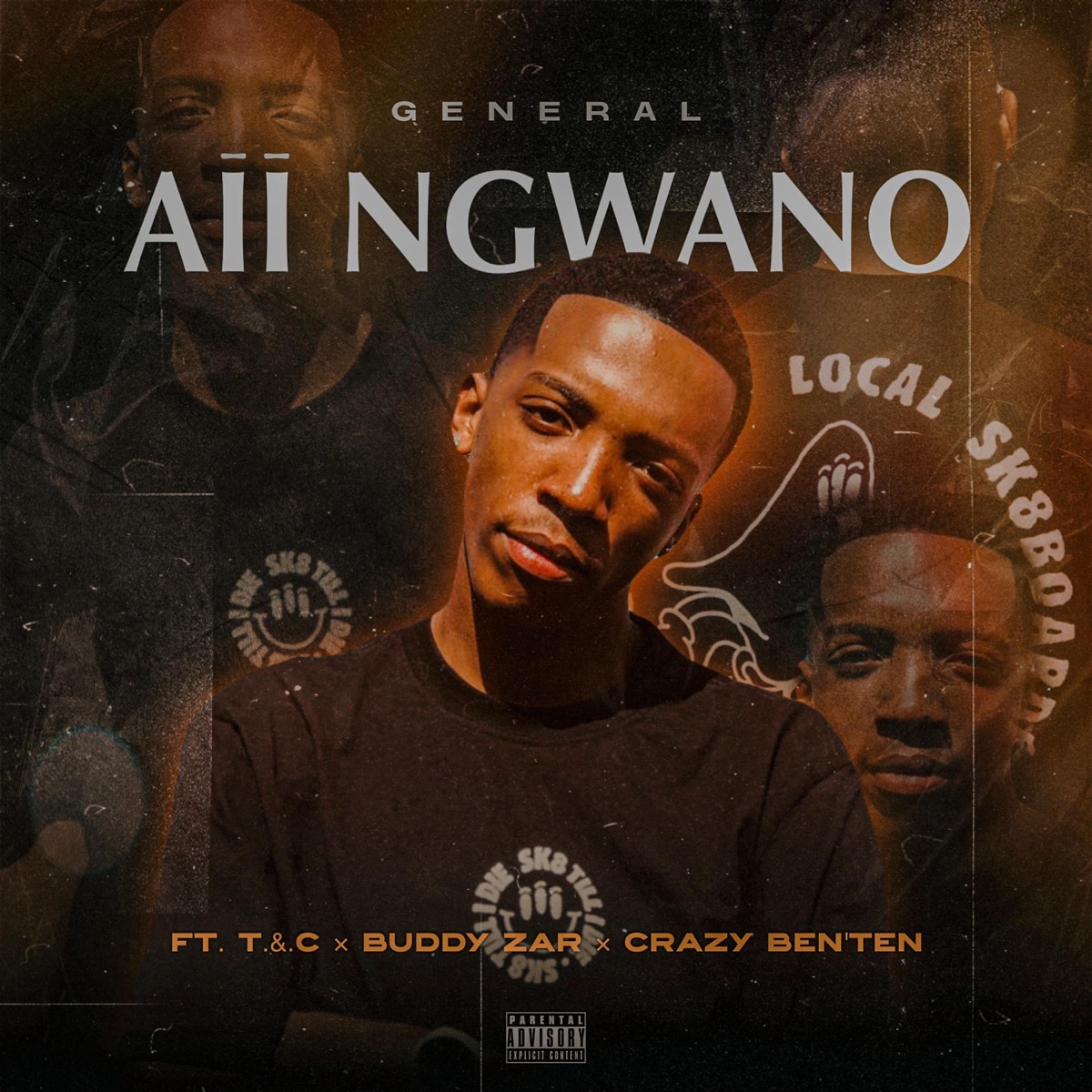 Aii Ngwano (feat. T.&.C, Buddy_zar & Ben'ten) - Single by GENERAL album cover