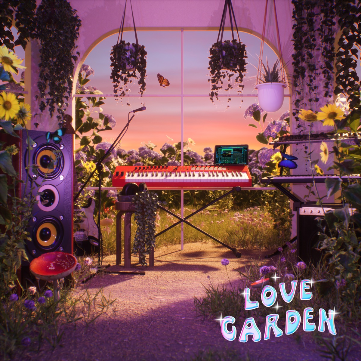 Love Garden by pastels album cover