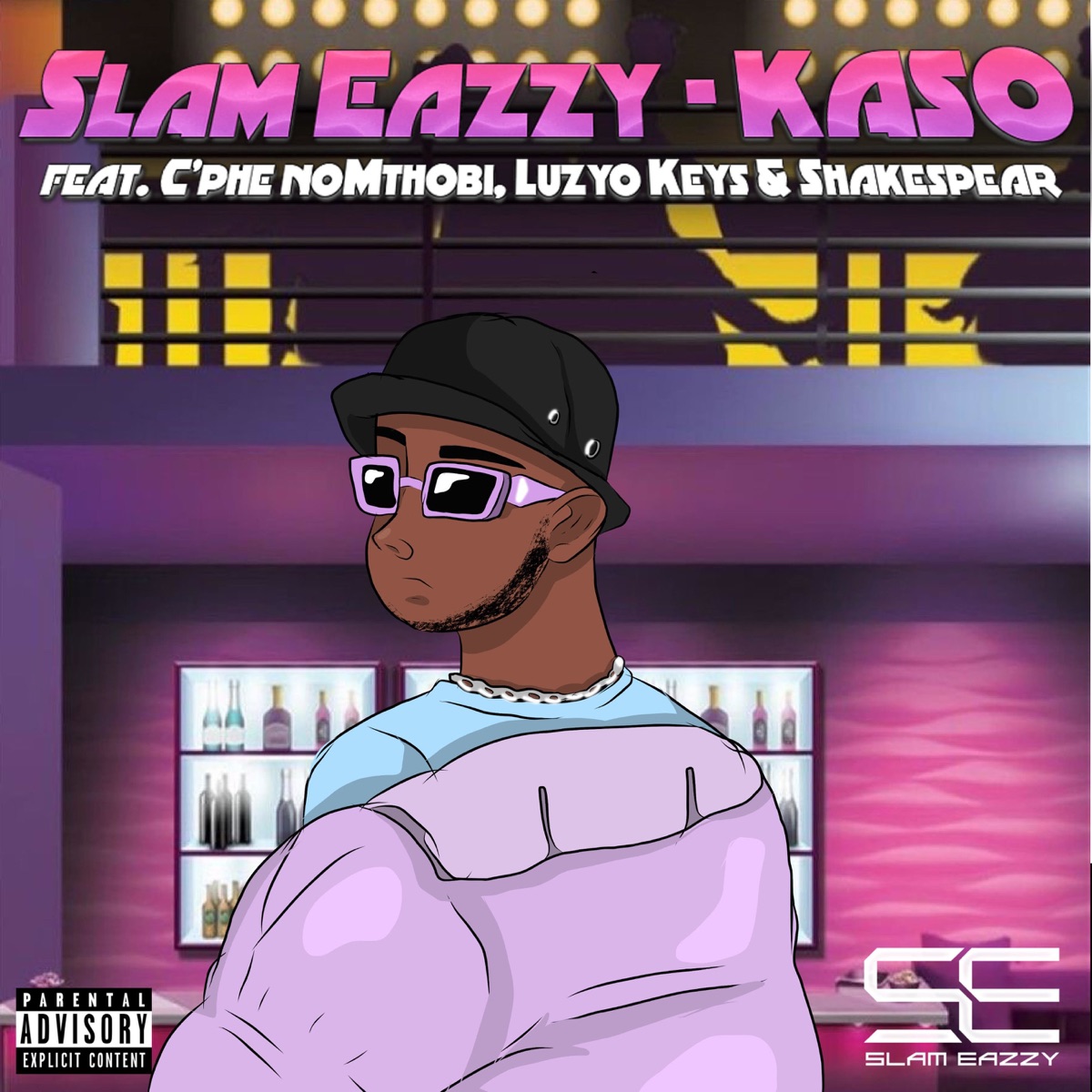Kaso (feat. C'phe noMthobi, Shakespear & Luzyo Keys) - Single by Slam Eazzy album cover