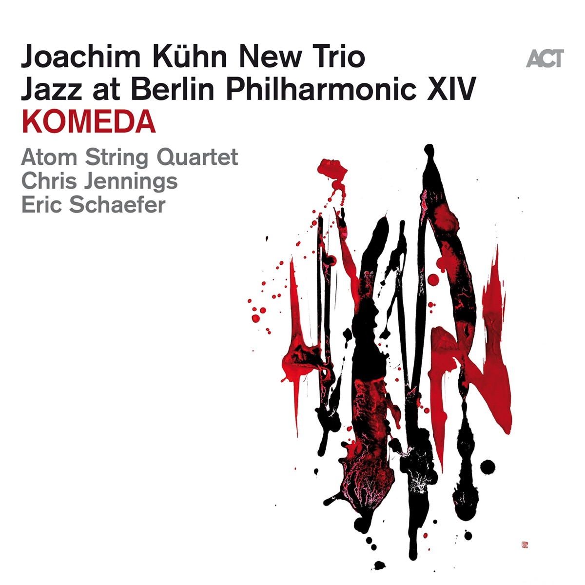 Komeda (Live) by Joachim Kühn, Jazz at Berlin Philharmonic & Atom String Quartet album cover