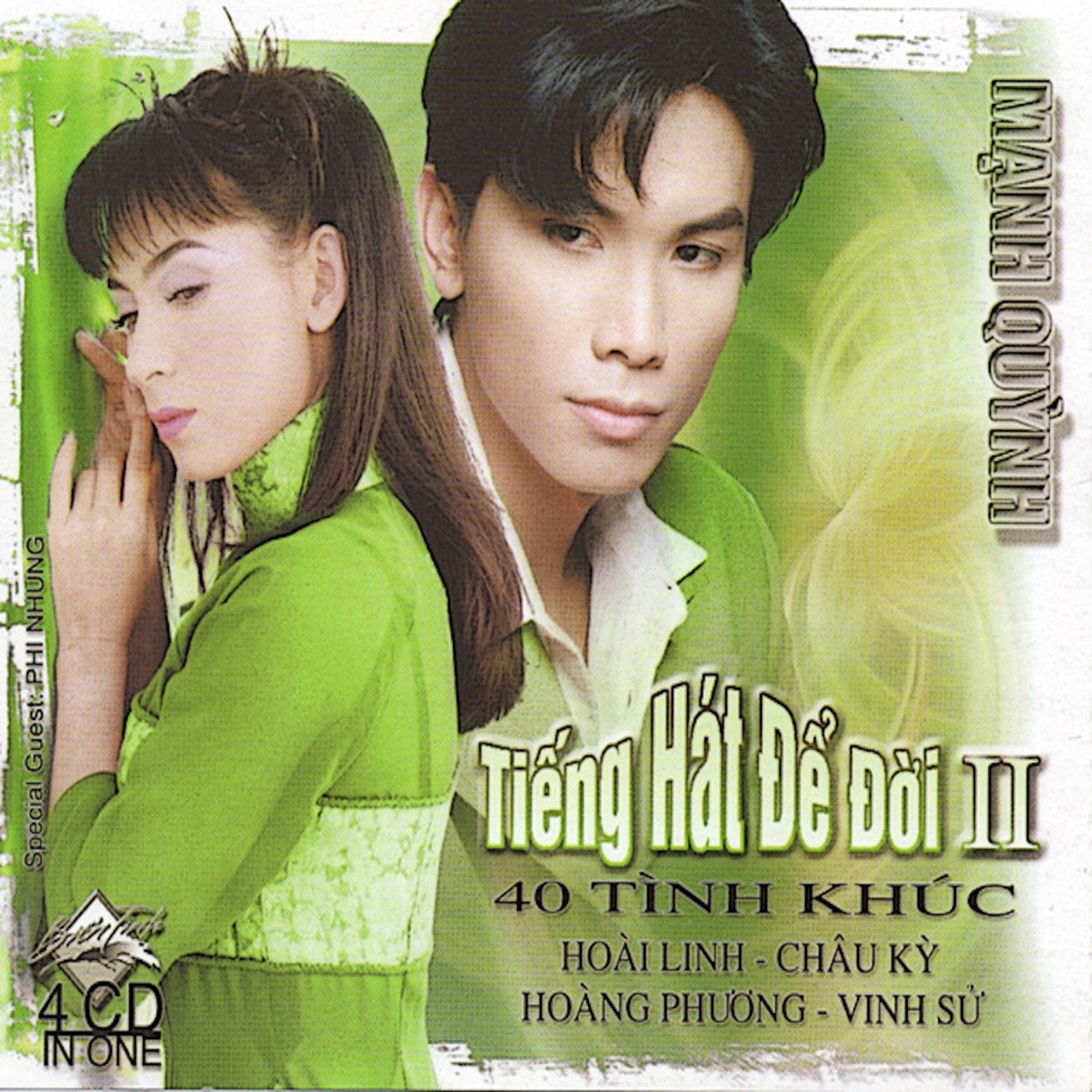 Tiếng Hát Để Đời 2 - 40 Tình Khúc - Hoài Linh - Châu Kỳ - Hoàng Phương - Vinh Sử by Mạnh Quỳnh album cover