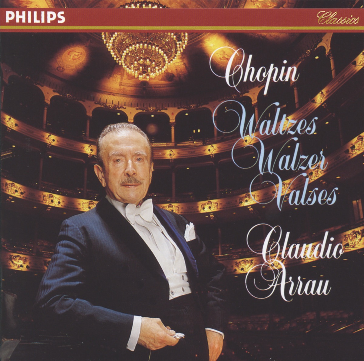 Chopin: Waltzes by Claudio Arrau album cover