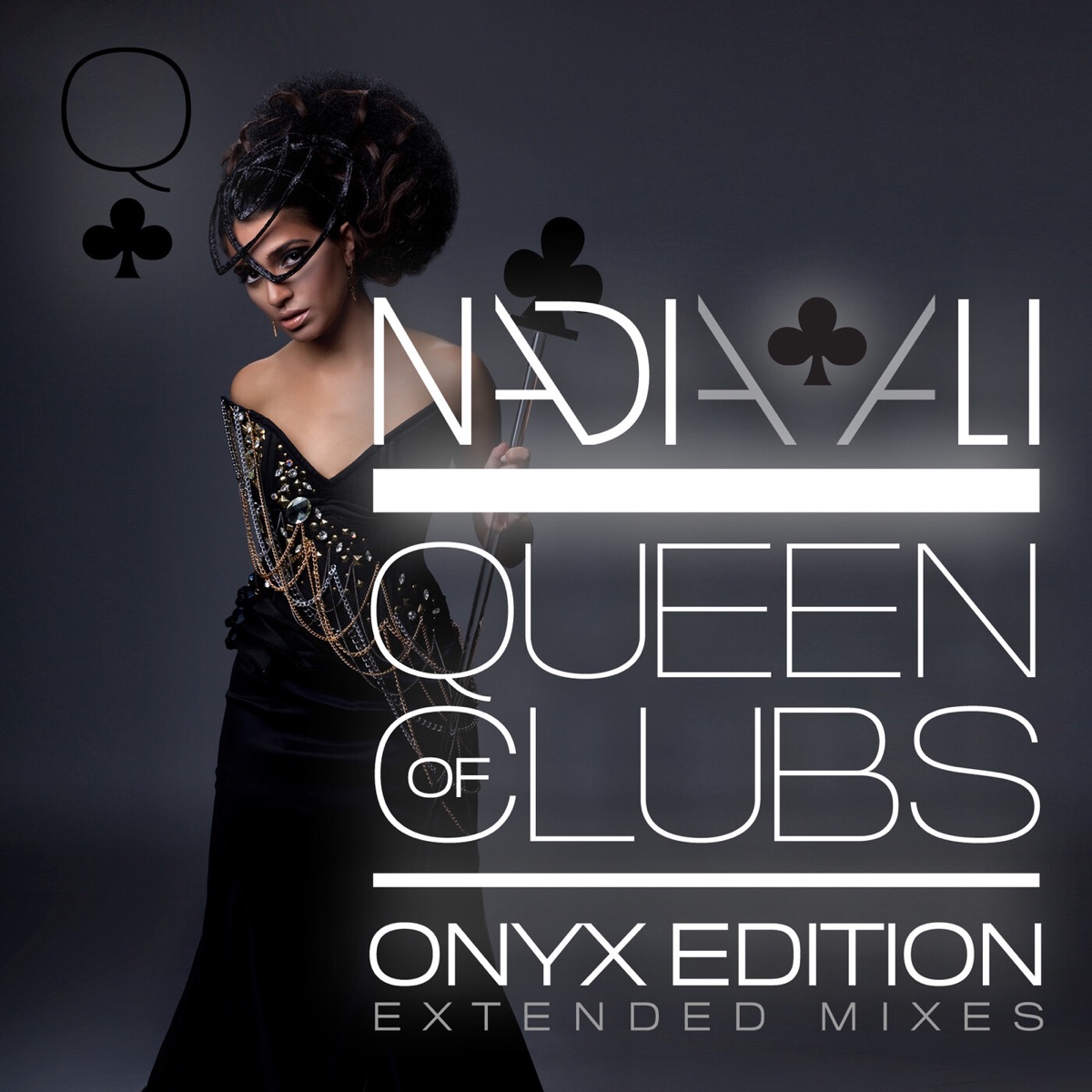 Queen of Clubs Trilogy: Onyx Edition (Extended Mixes) by Nadia Ali album cover
