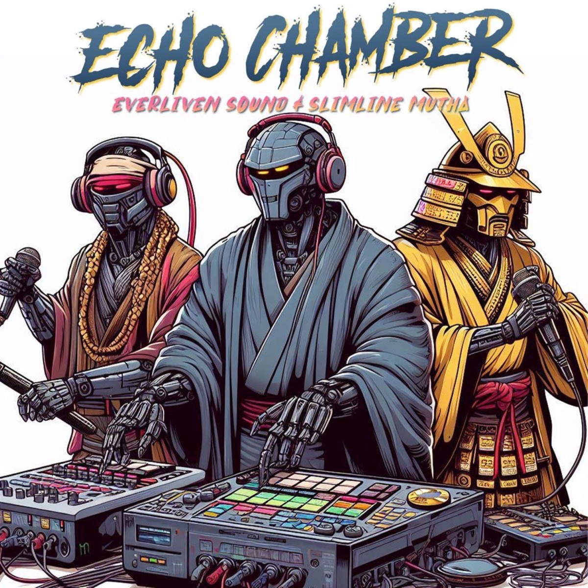 Echo Chamber by Everliven Sound & Slimline Mutha album cover