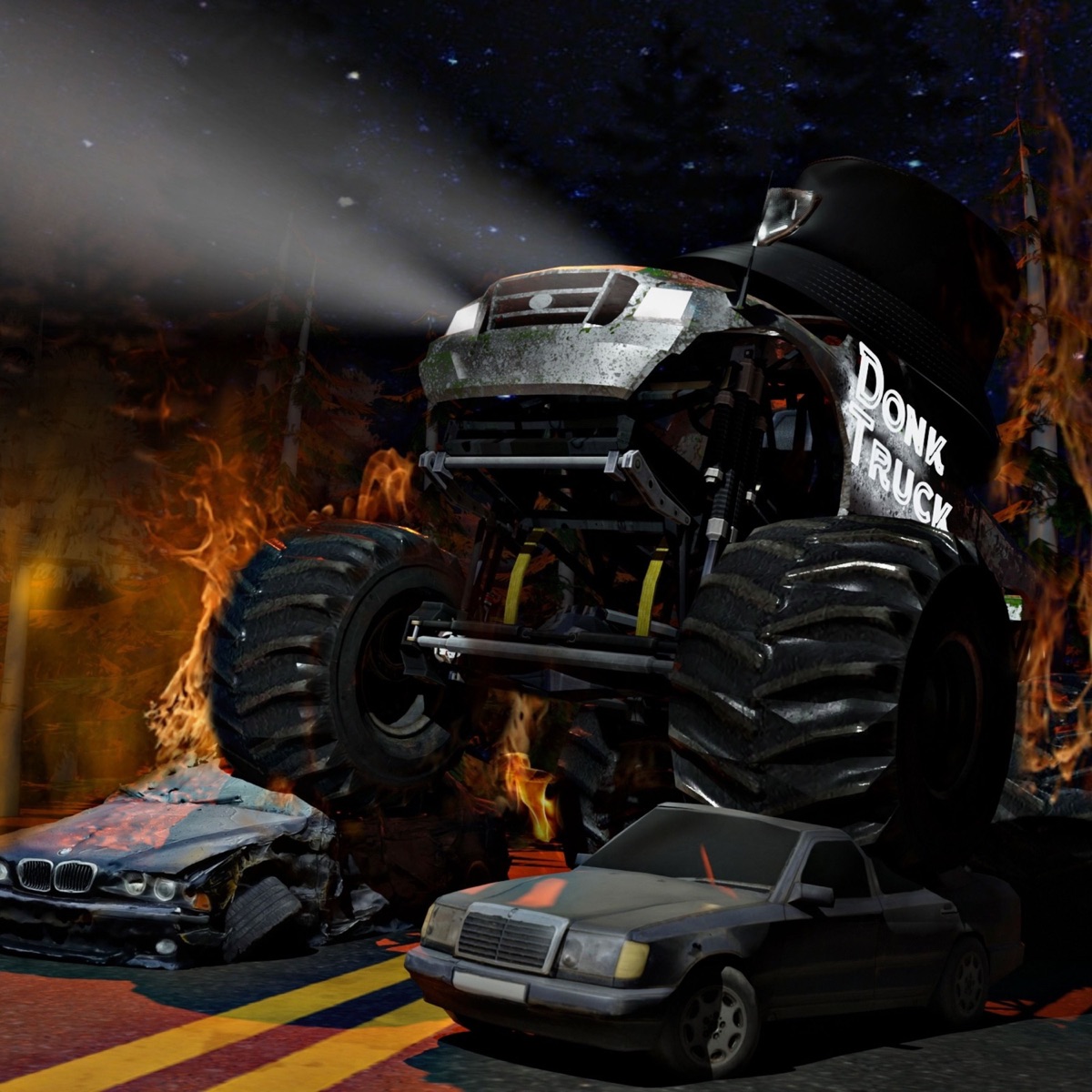DonkTruck by GrobZone album cover