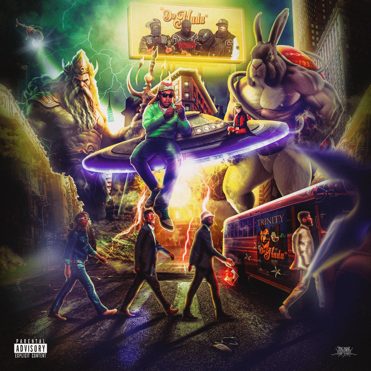 DO NADA - EP by Trinity 3nity album cover