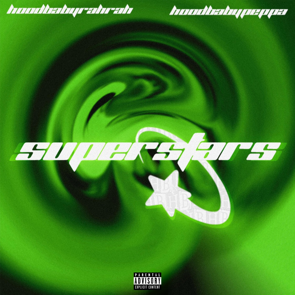 Superstars - Single by Hoodbaby Rahrah & Hoodbaby Peppa album cover