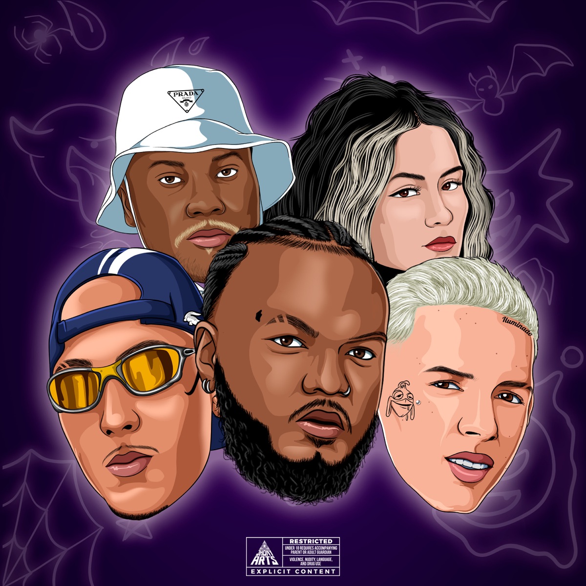 Qual Calcinha (feat. MC NAHARA, MC Saci & DALÃMA) - Single by DJ Ws da Igrejinha, Djonga & MC Rick album cover