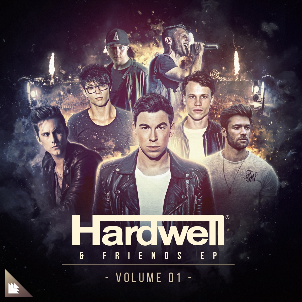 Hardwell & Friends, Vol. 01 - EP by Hardwell album cover