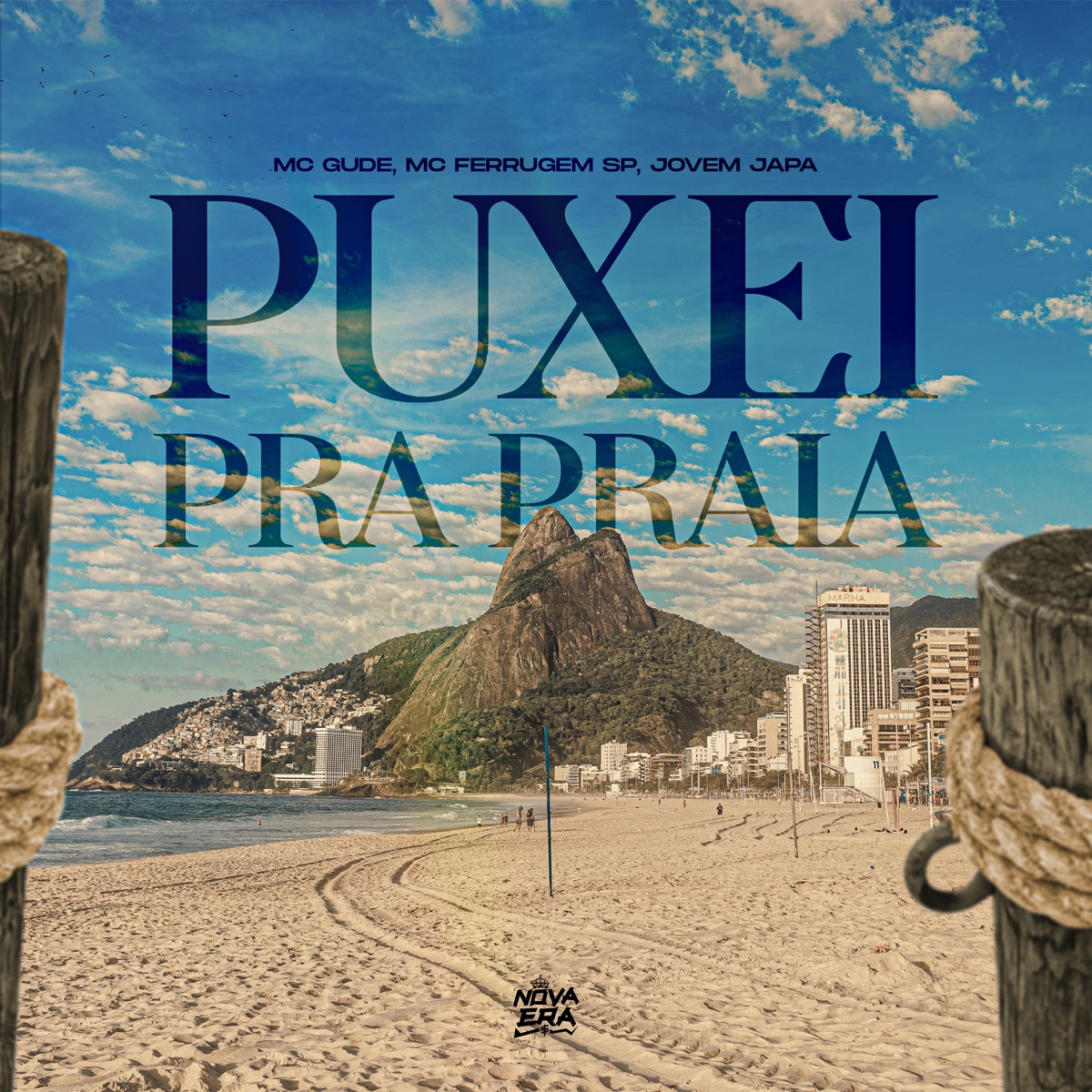 Puxei pra Praia - Single by Mc Ferrugem SP, MC Gude & Jovem Japa album cover