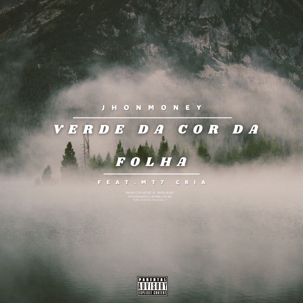 Verde da Cor da Folha - Single by JHONMONEY & prod. Mart album cover