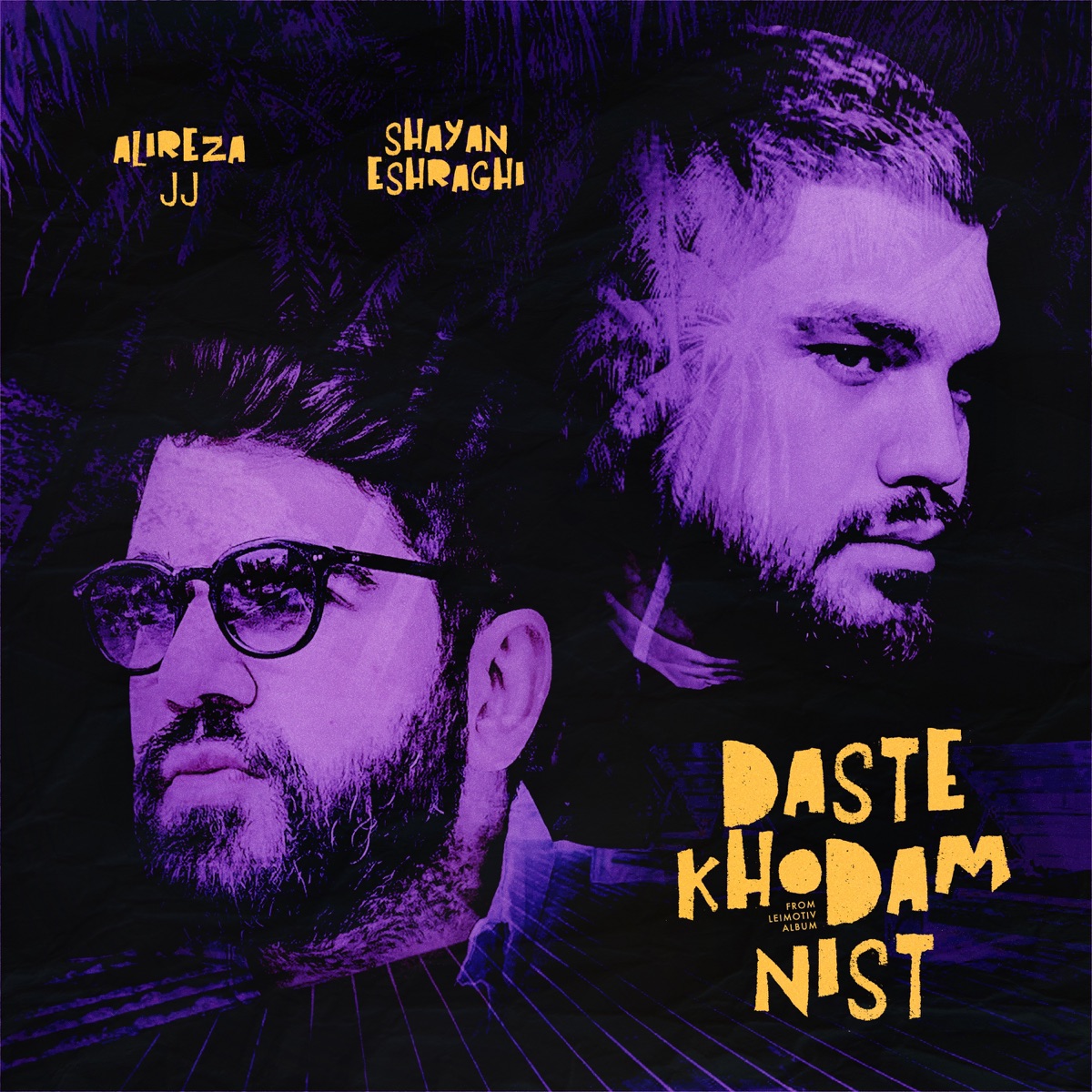 Daste Khodam Nist - Single by Alireza JJ & Shayan Eshraghi album cover