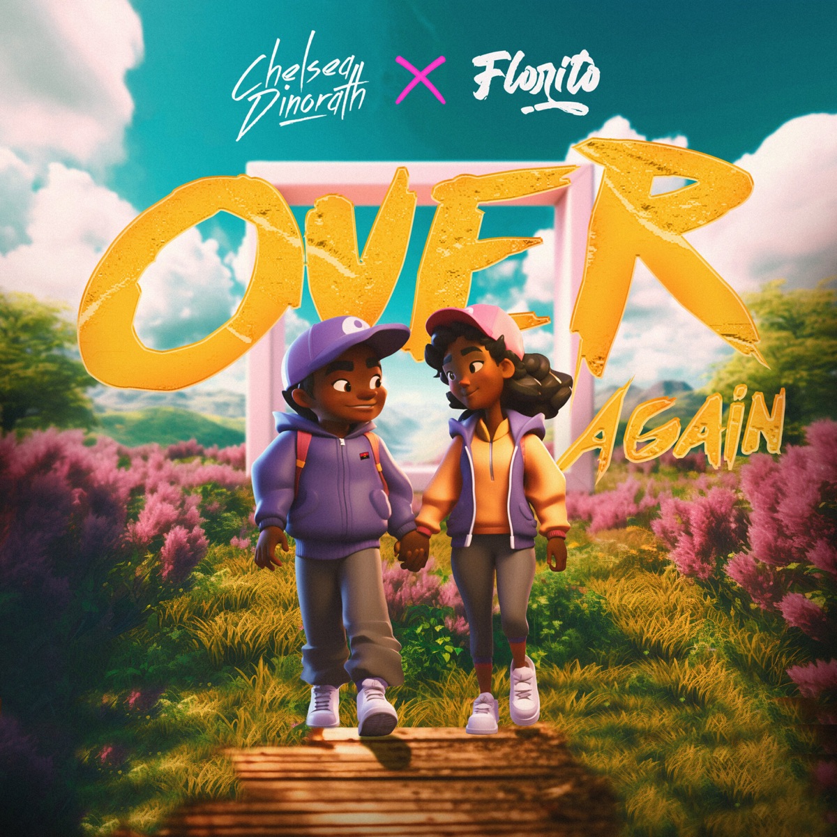 Over Again - Single by Chelsea Dinorath & Florito album cover