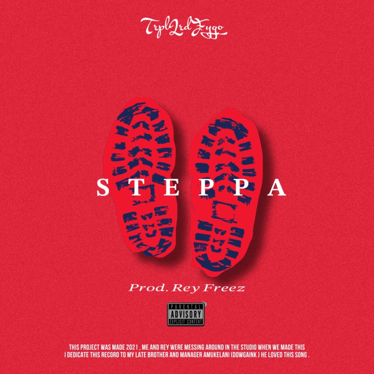 Steppa - Single by Trplrdfygo album cover