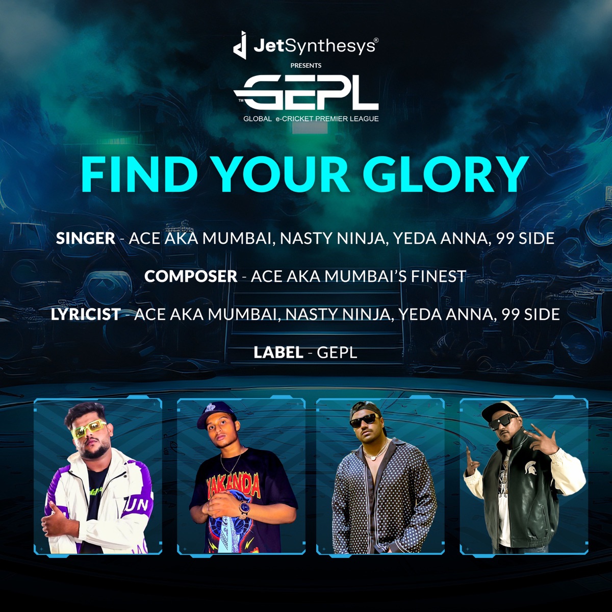 Find Your Glory - Single by 99 Side, Ace Aka Mumbai, Nasty Ninja & Yeda Anna album cover