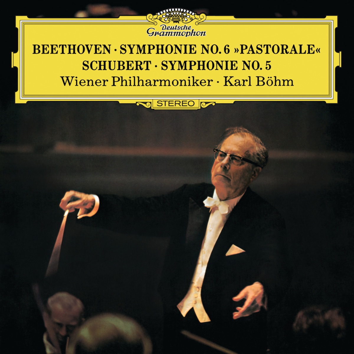 Beethoven: Symphony No. 6, Op. 68 "Pastoral" - Schubert: Symphony No. 5, D. 485 by Vienna Philharmonic & Karl Böhm album cover