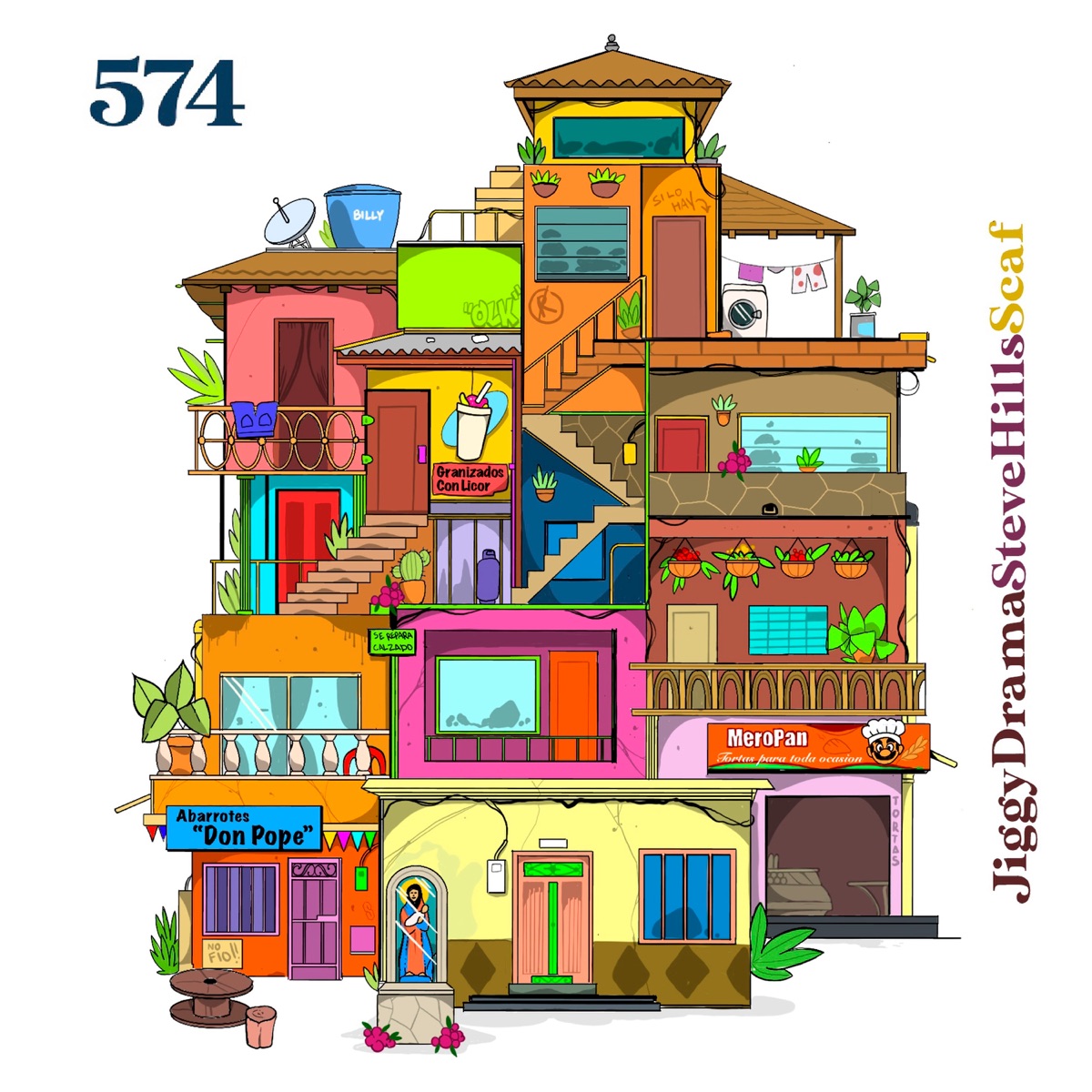 1505 (feat. Scaf) - Single by 574, Jiggy Drama & Steve Hills album cover