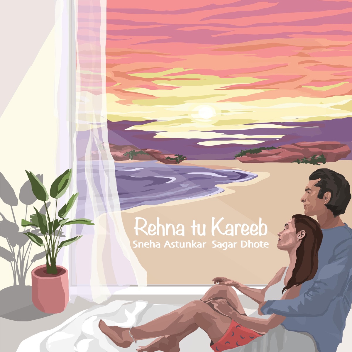 Rehna Tu Kareeb - Single by Sagar Dhote & Sneha Astunkar album cover