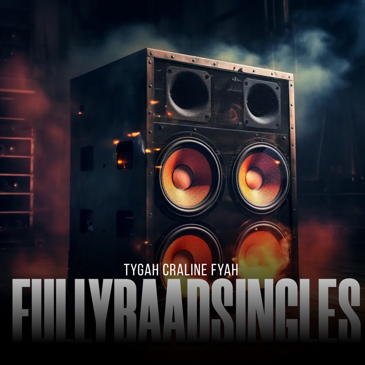 Fully Baad Ep (feat. Masterflick) by Tygah Craline Fyah album cover