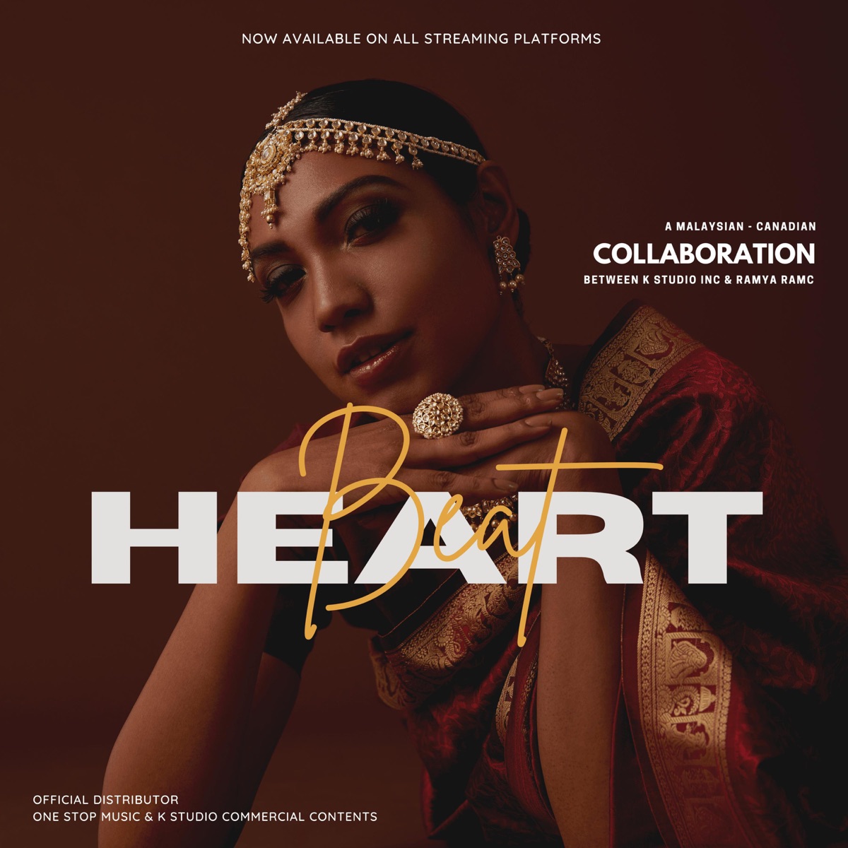 Heartbeat - Single by Flight Further & Ramya RamC album cover