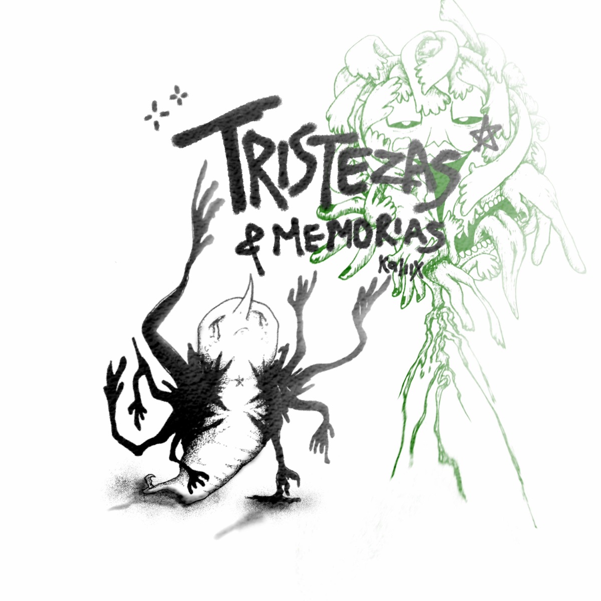 Tristezas y Memorias - Single by Kaliix album cover
