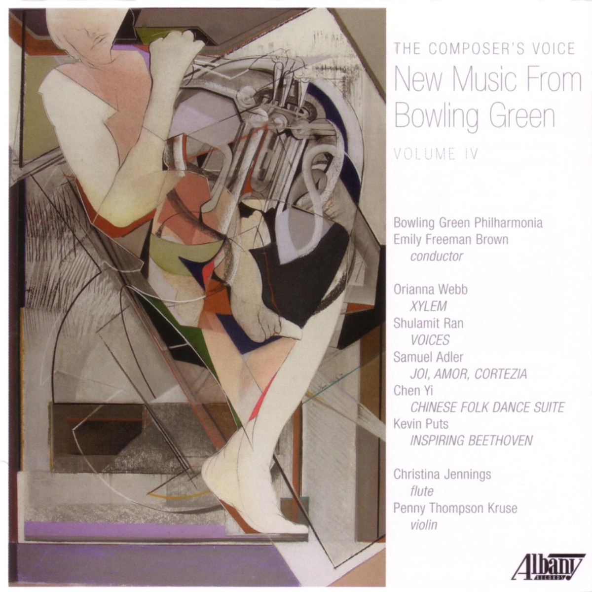 New Music from Bowling Green, Vol. IV by Bowling Green Philharmonia, Emily Freeman Brown & Penny Thompson Kruse album cover