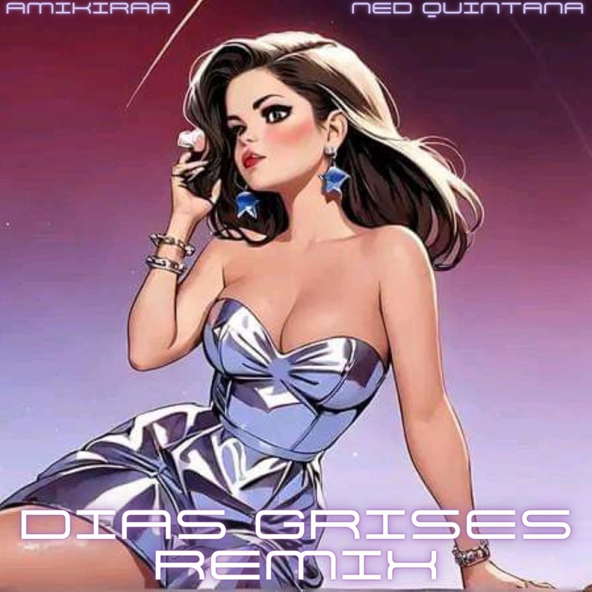 días grises (remix) - Single by Ned Quintana & Amikiraa album cover