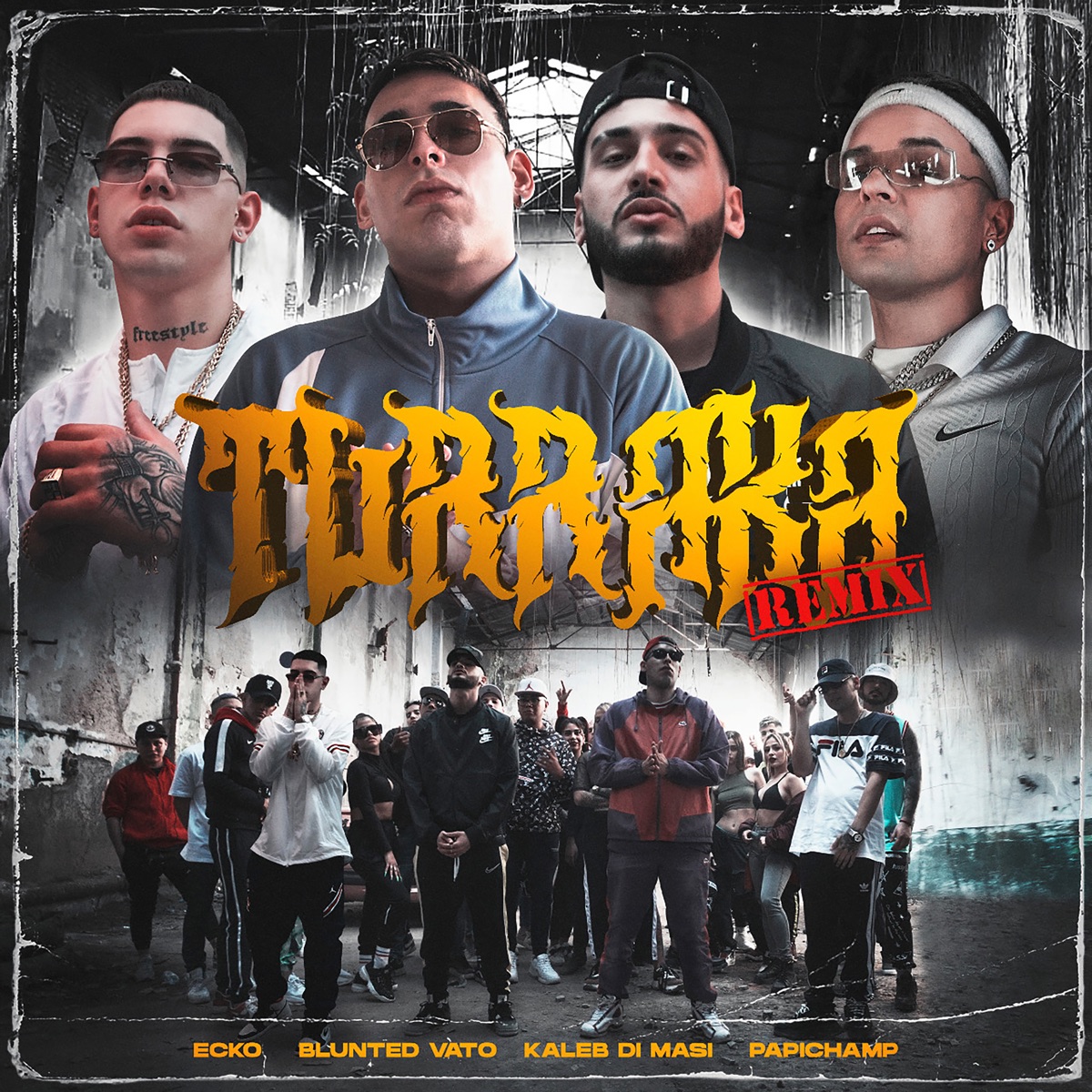 Turraka (feat. Ecko & Papichamp) [Remix] - Single by Kaleb Di Masi, Blunted Vato & Bruno LC album cover