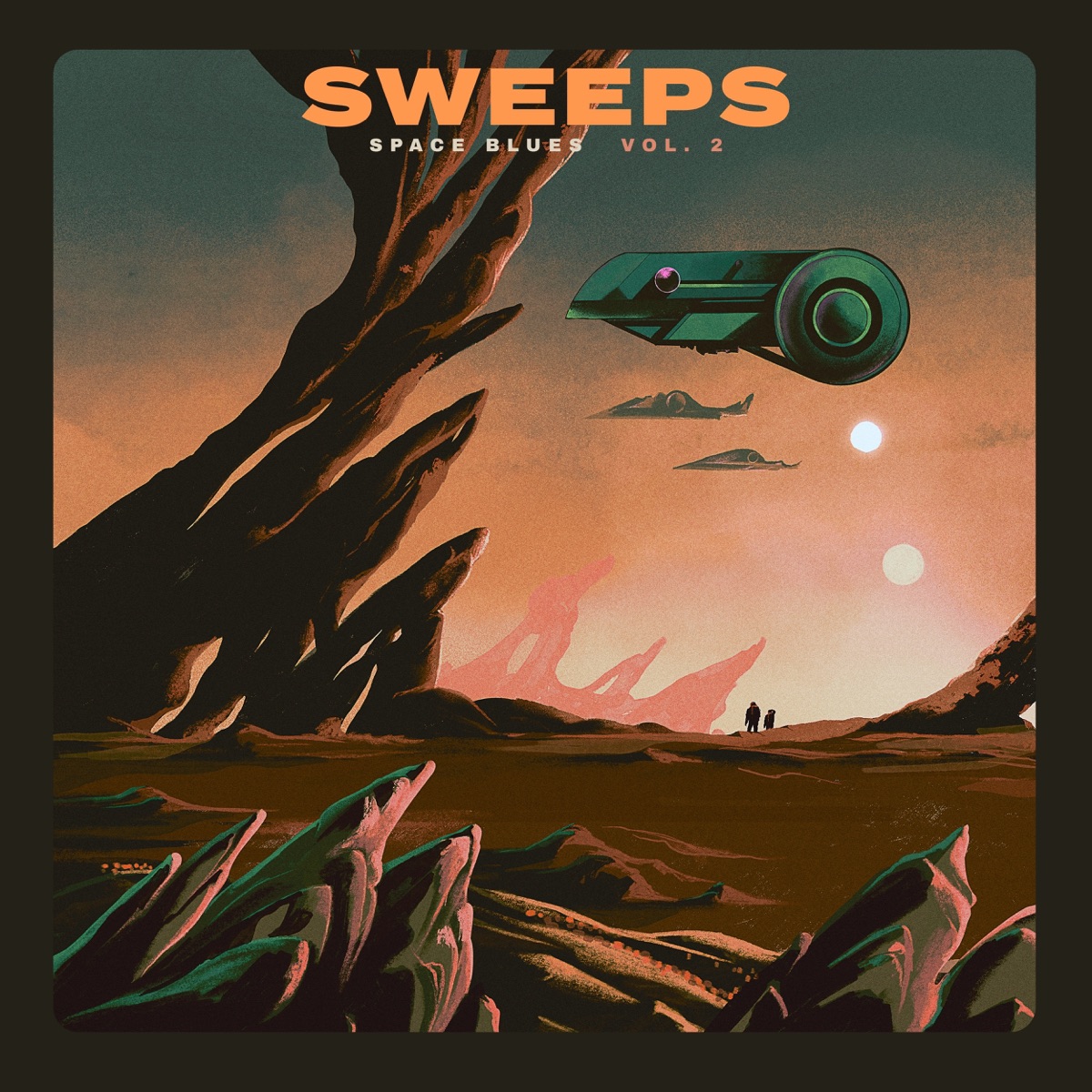 Space Blues Vol. 2 by Sweeps album cover