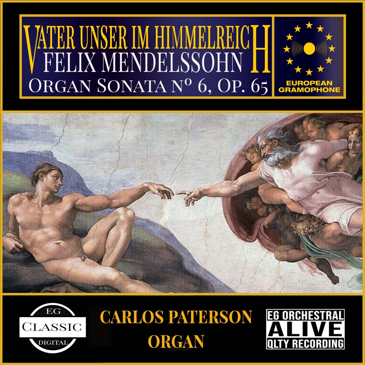 Vater Unser Im Himelreich by Carlos Paterson & Felix Mendelssohn album cover
