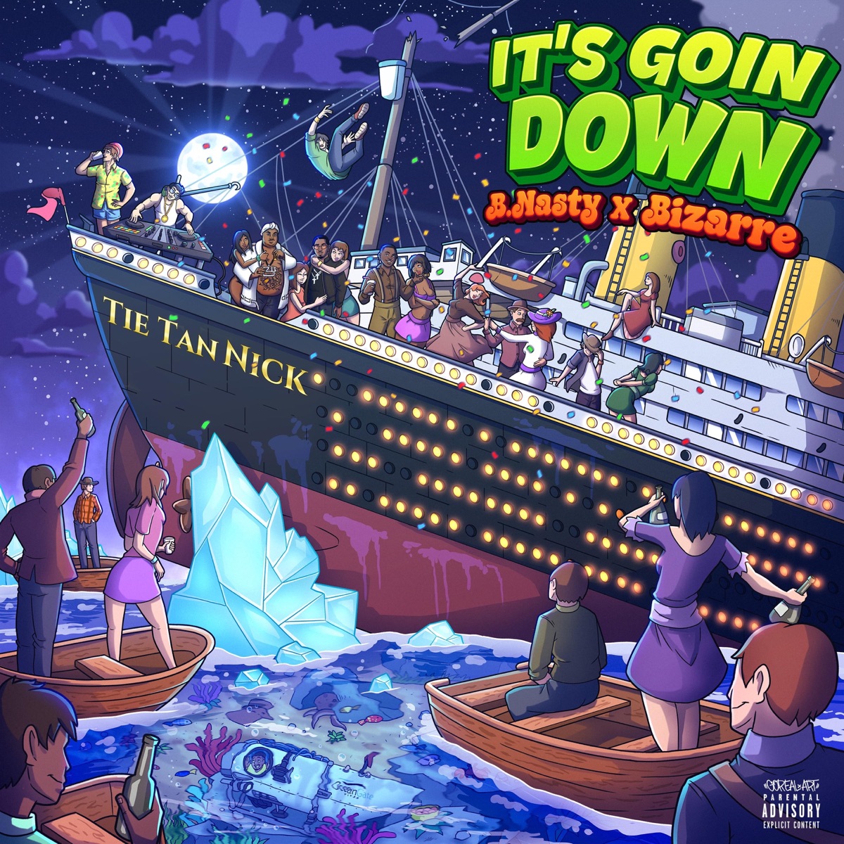 It's Goin Down - Single by B. Nasty & Bizarre album cover