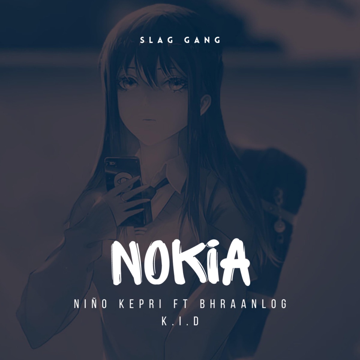 Nokia (feat. BhraanLOG & K.I.D) - Single by Niño Kepri album cover