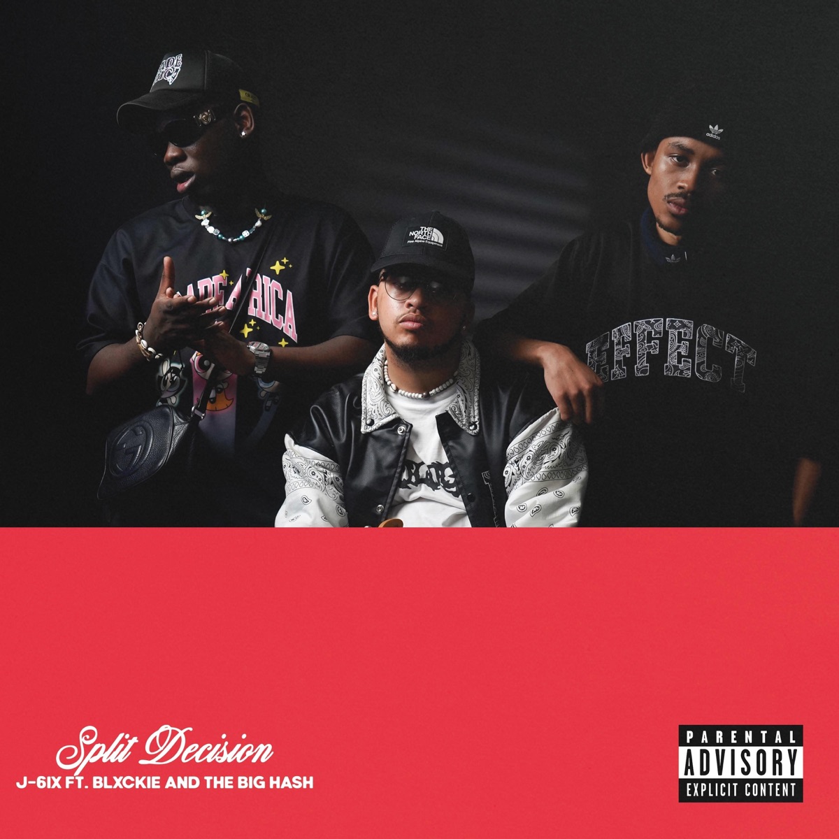 Split Decision (feat. Blxckie & The Big Hash) - Single by J-6ix album cover