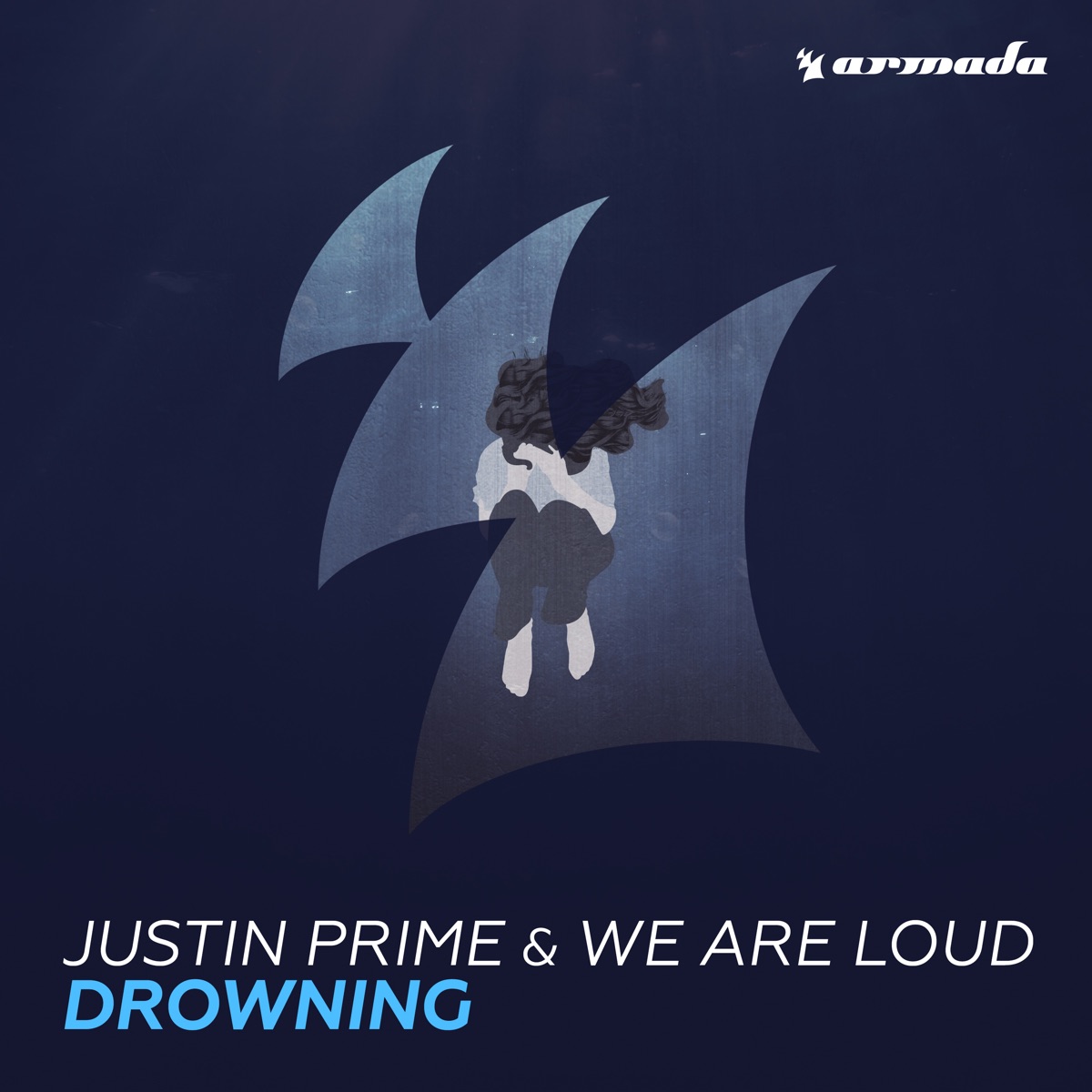 Drowning - Single by Justin Prime & We Are Loud album cover