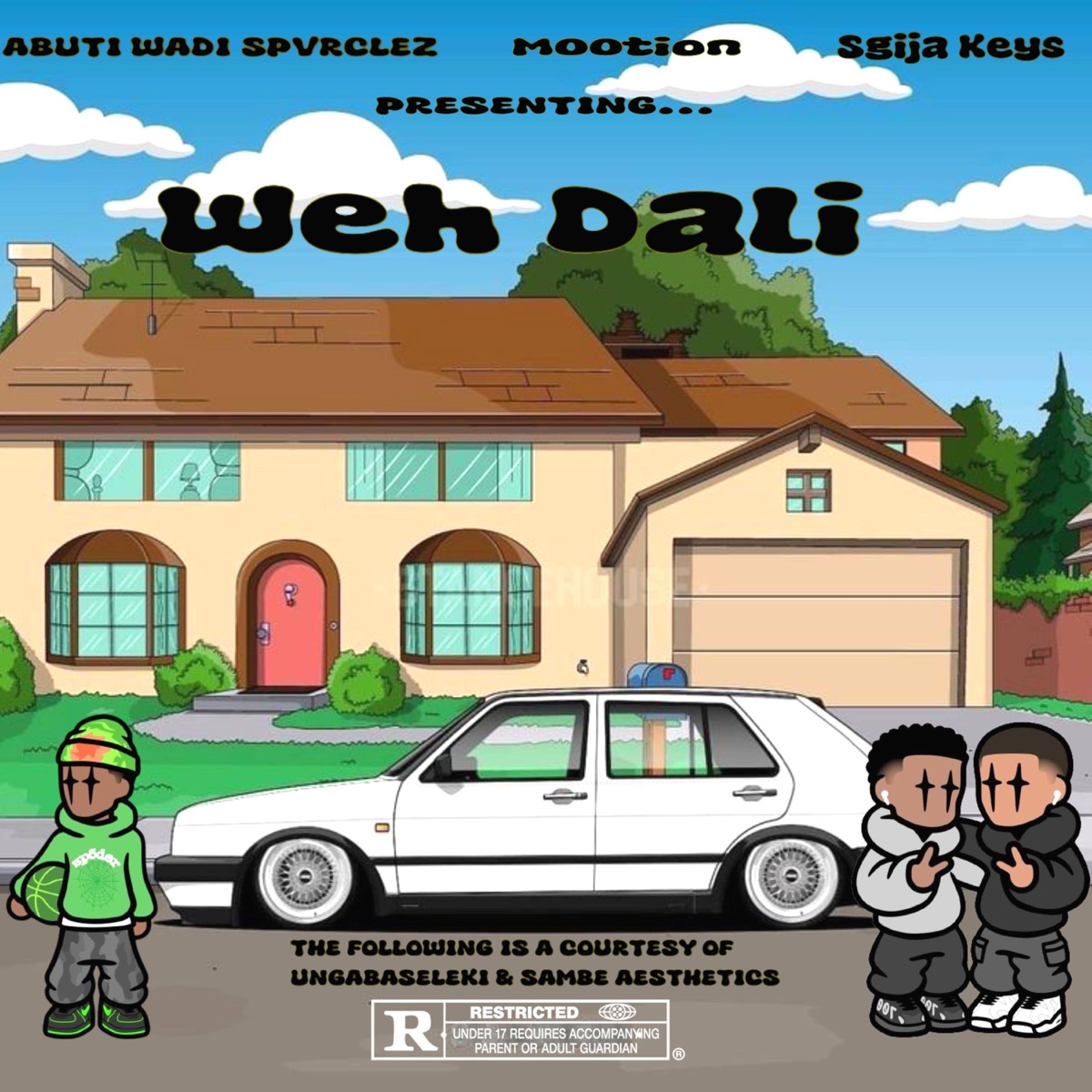 Weh Dali (feat. M00tion & Sgija Keys) - Single by ABUTI WADI SPVRCLEZ album cover