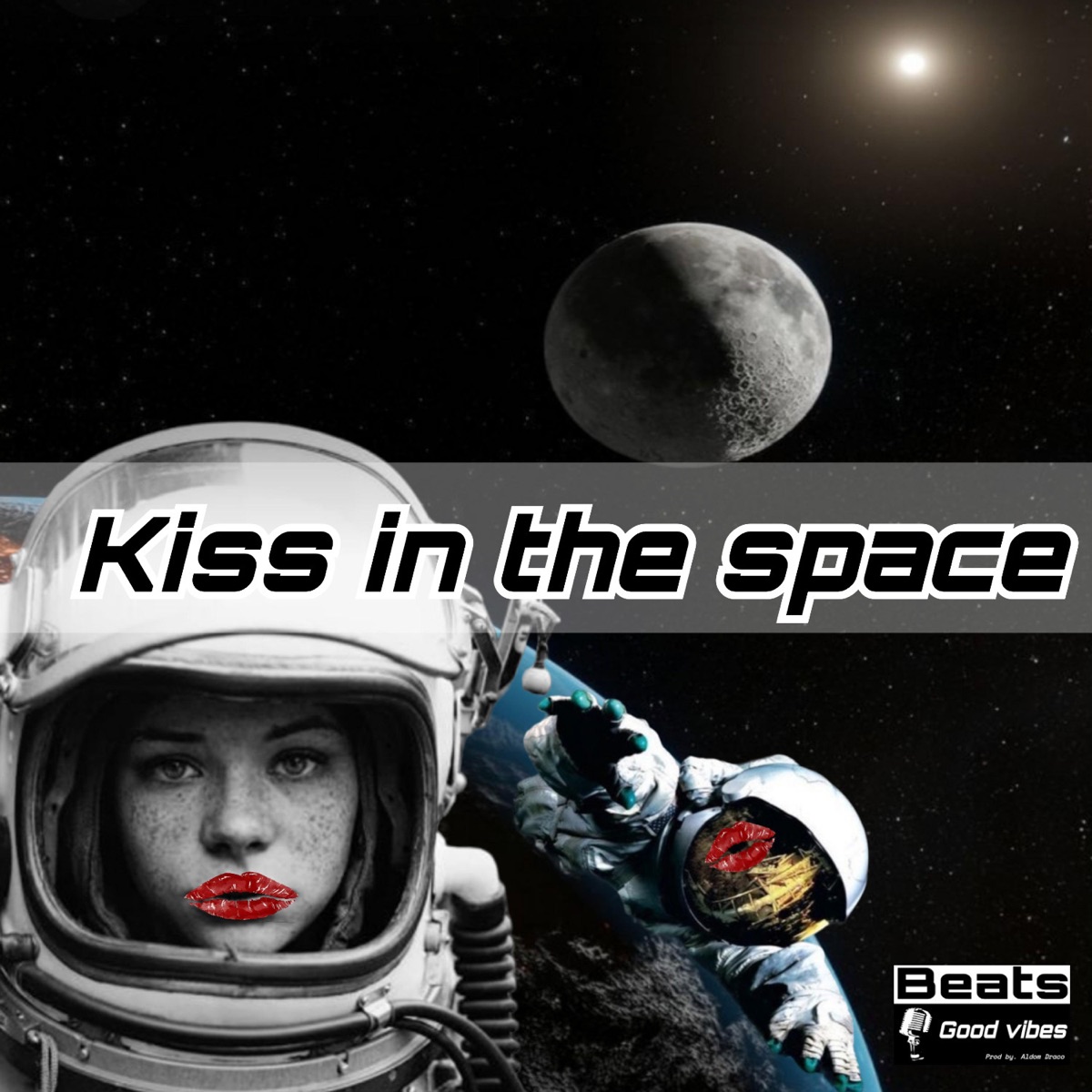 Kiss in the space (feat. Dj Vend-Linu) - Single by Aldom Draco album cover