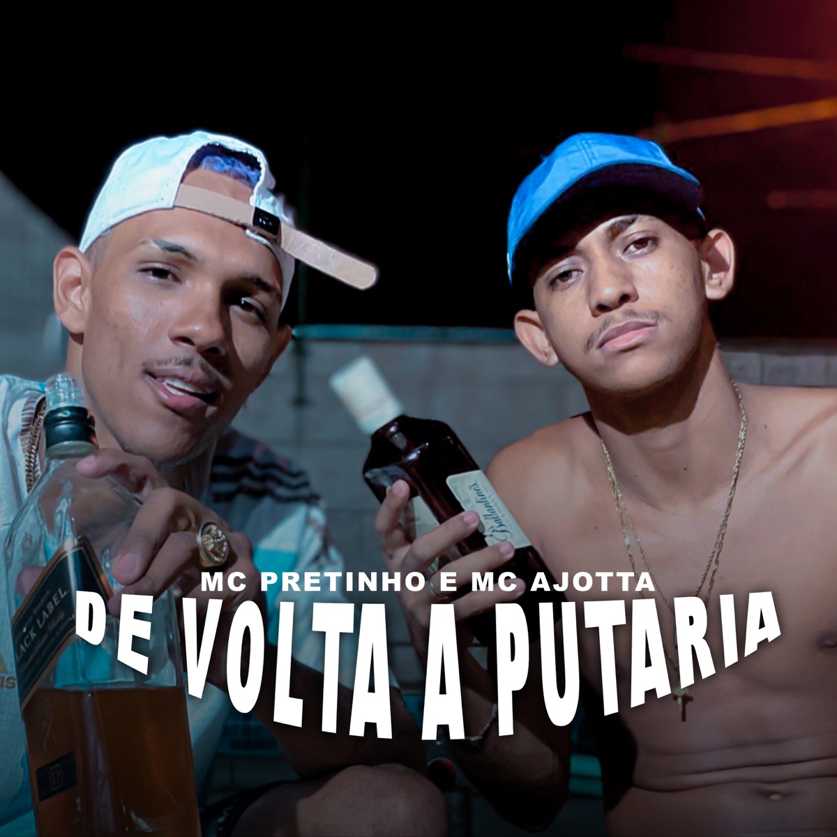 De Volta a Putaria (feat. DJ itallo ZK) - Single by Mc Ajotta & MC Pretinho album cover