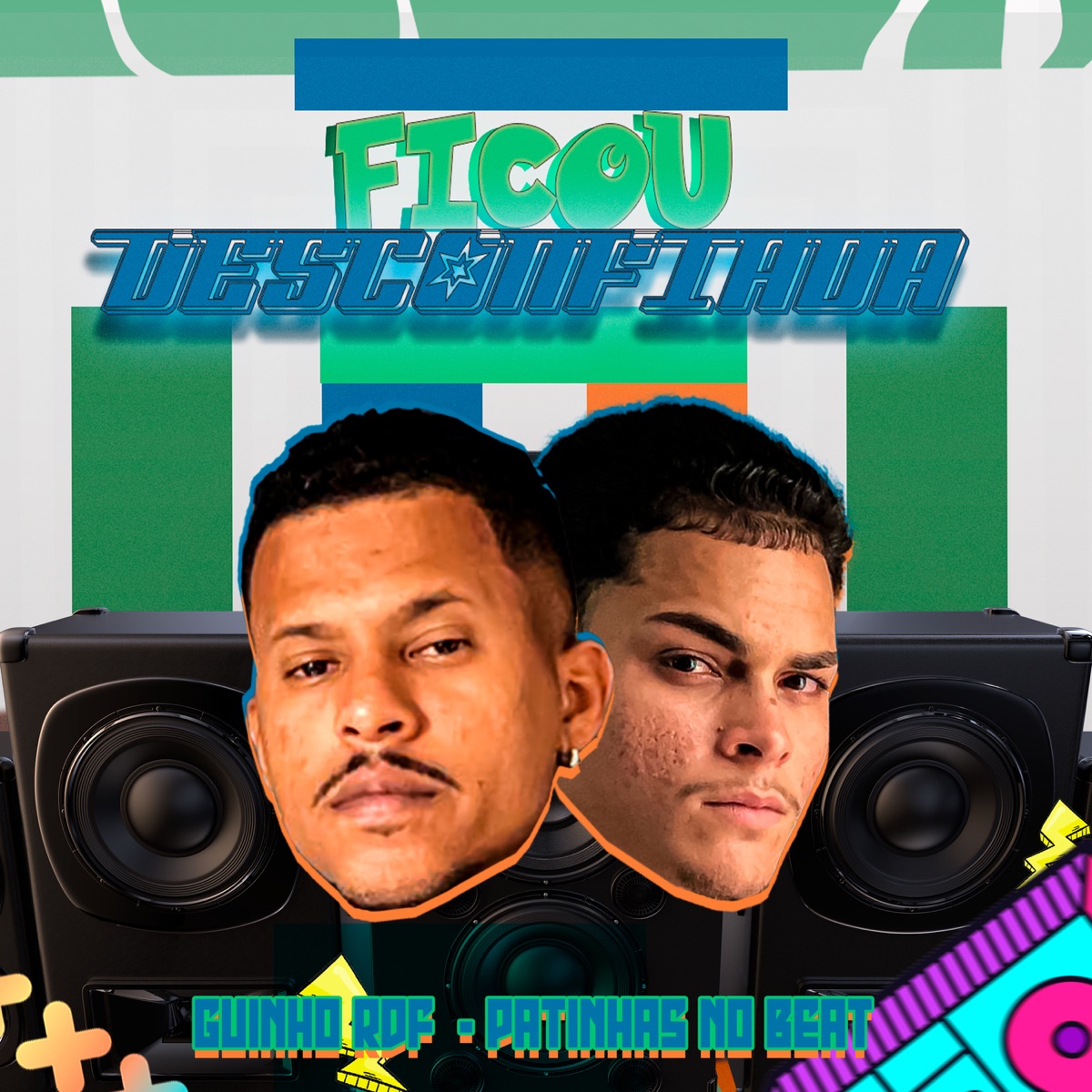 Ficou Desconfiada (feat. Patinhas no Beat) - Single by GUINHO RDF album cover