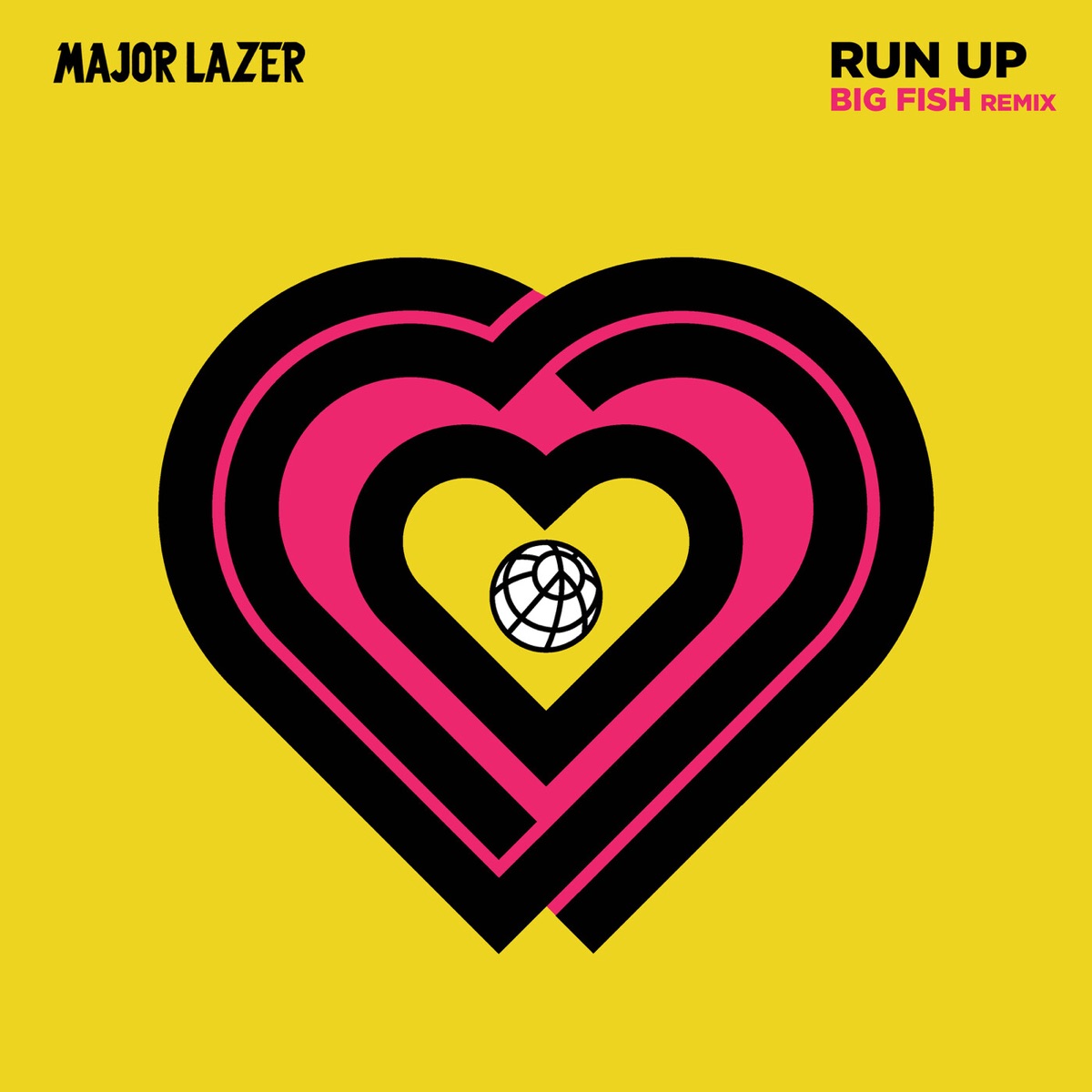 Run Up (Big Fish Remix) [feat. PARTYNEXTDOOR & Nicki Minaj] - Single by Major Lazer album cover artwork