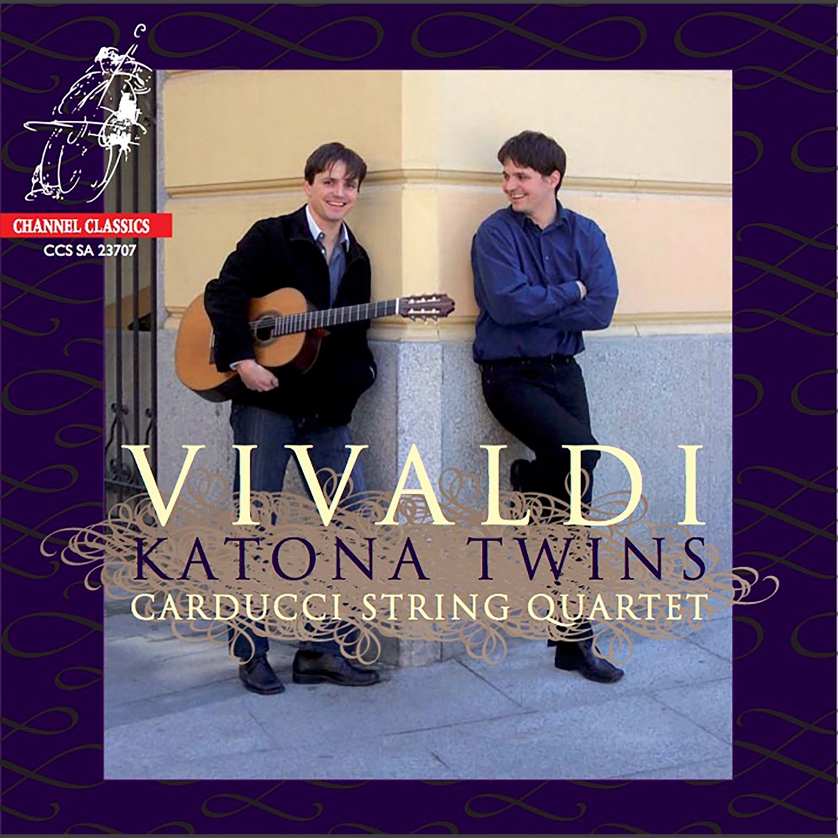 Vivaldi & Weiss: Concertos & Sonatas by Katona Twins & Carducci String Quartet album cover