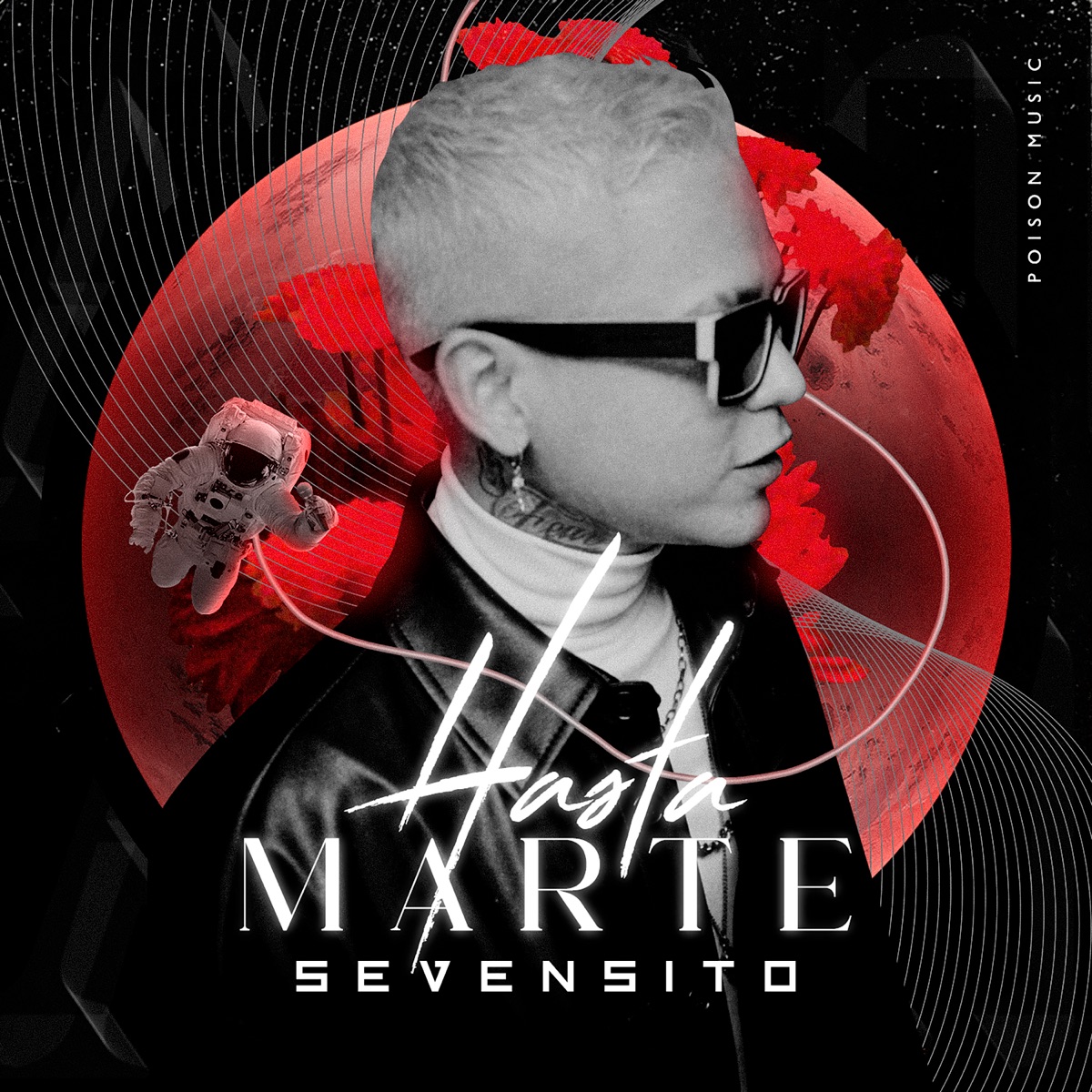 Hasta Marte - Single by Sevensito album cover