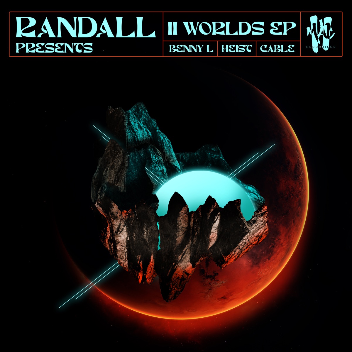 Randall Presents II Worlds - EP by Randall album cover