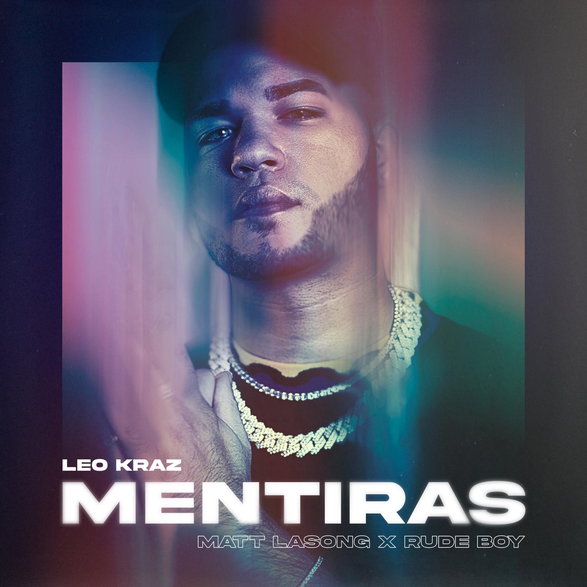 Mentiras - Single by Leo Kraz, Matt Lasong & Rude Boy album cover