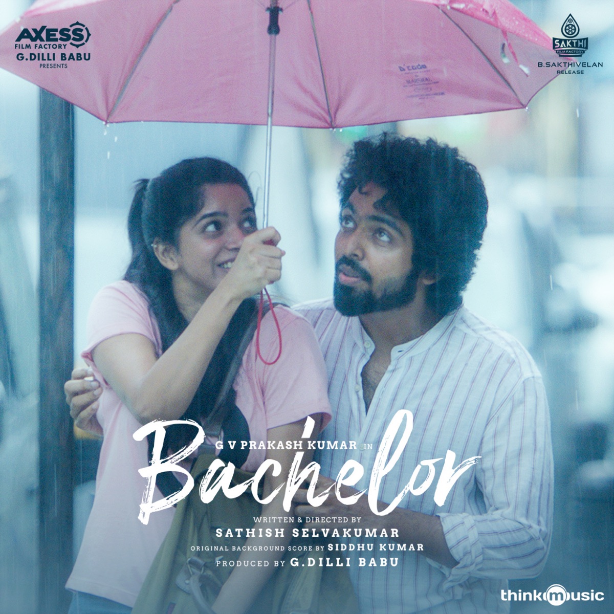 Bachelor (Original Motion Picture Soundtrack) by A. H. Kaashif, G.V. Prakash Kumar, Dhibu Ninan Thomas & Navakkarai Naveen Prabanjam album cover