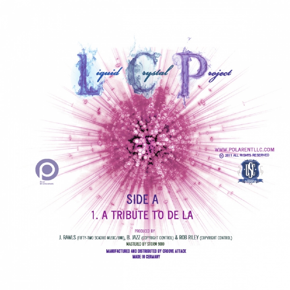 Tribute To De La - Single by Liquid Crystal Project & J. Rawls album cover